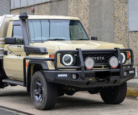OXLEY Bull Bar to suit Landcruiser 79 Series Single Cab 2024